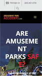 Mobile Screenshot of amusementparkaccidents.com